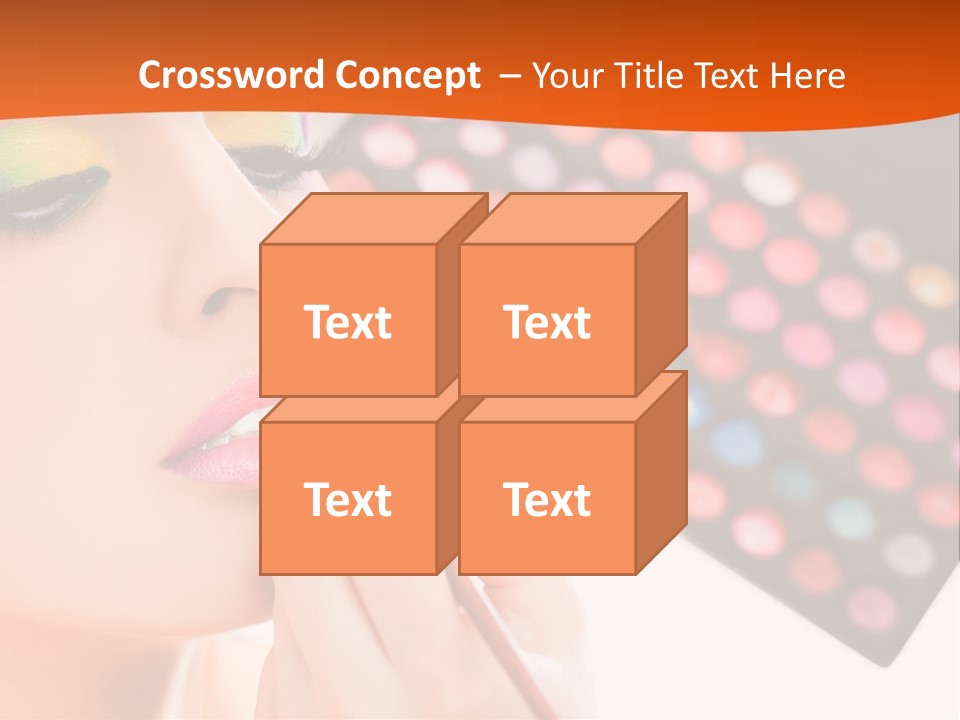 Lips Makeup Beautician PowerPoint Template