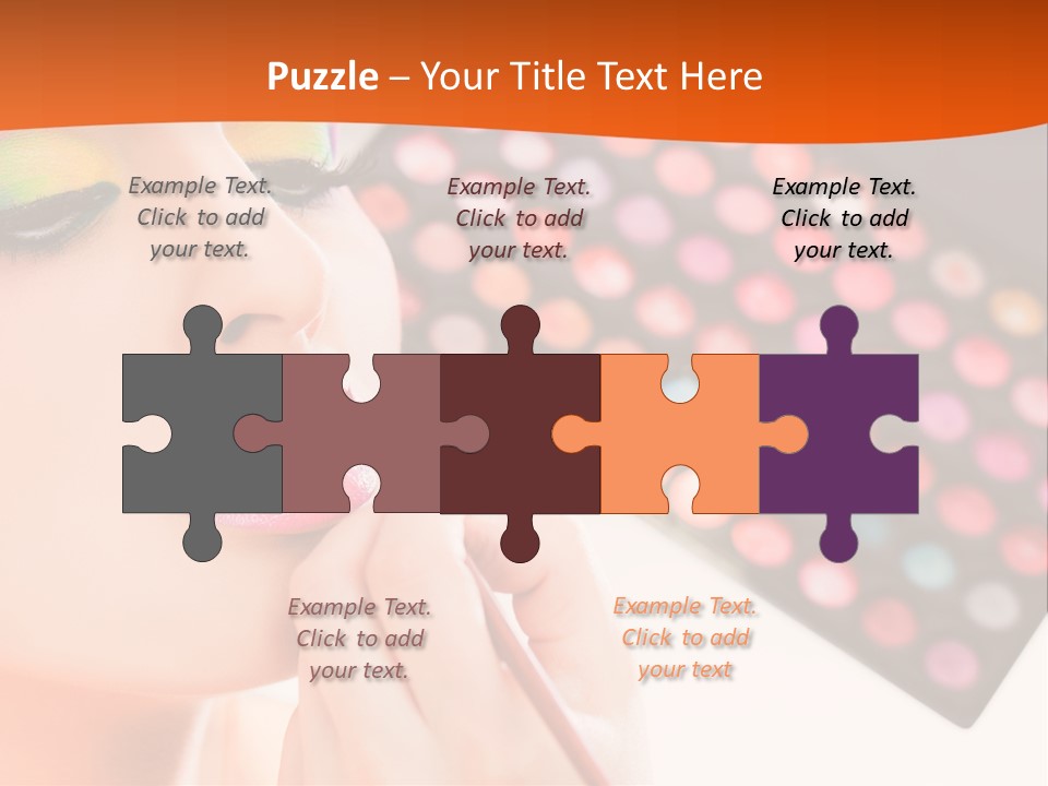 Lips Makeup Beautician PowerPoint Template