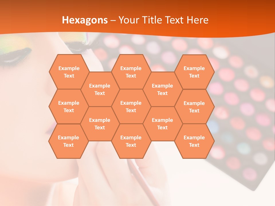 Lips Makeup Beautician PowerPoint Template