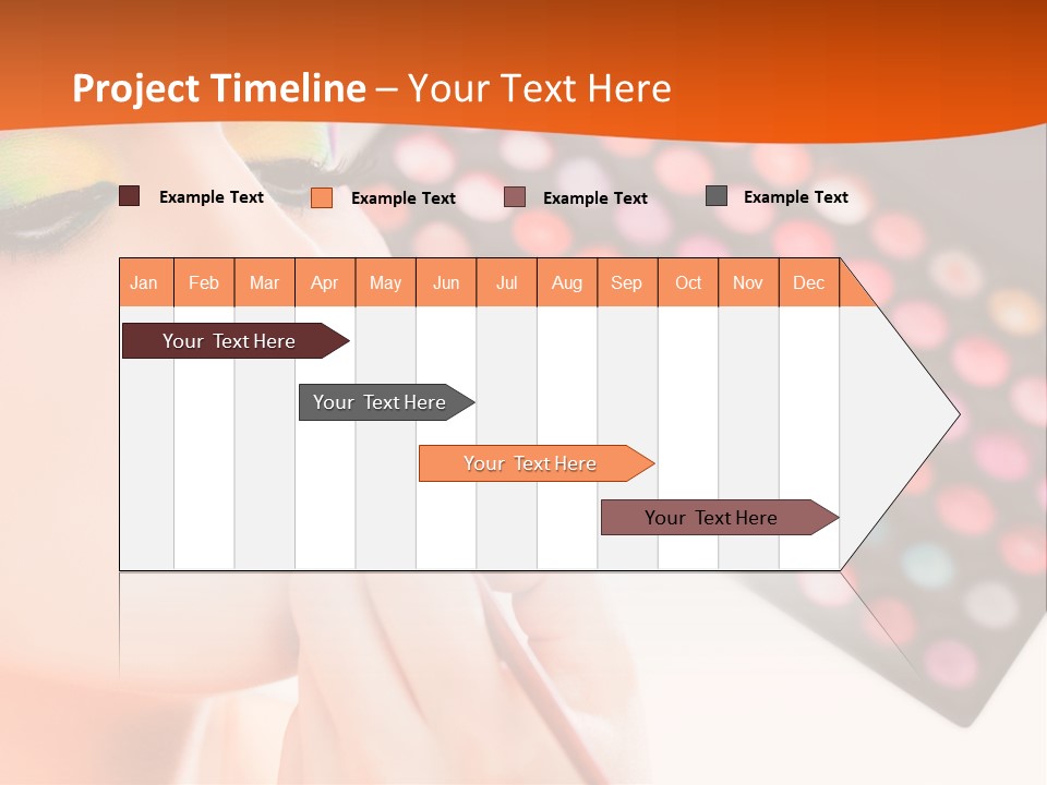 Lips Makeup Beautician PowerPoint Template