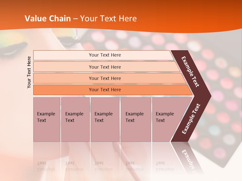 Lips Makeup Beautician PowerPoint Template