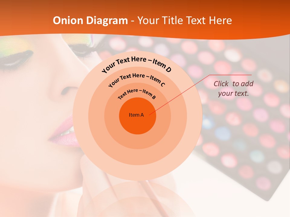 Lips Makeup Beautician PowerPoint Template