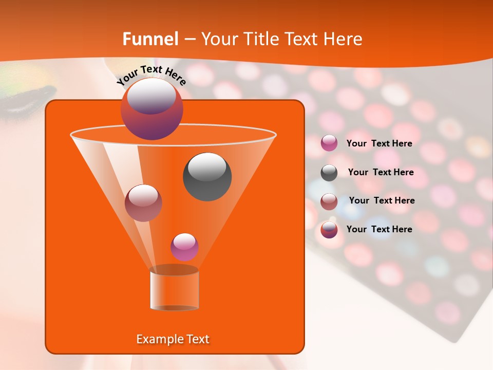 Lips Makeup Beautician PowerPoint Template