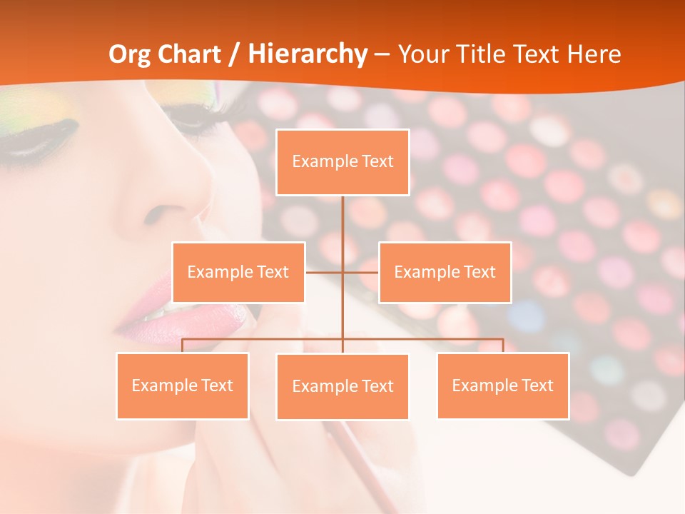 Lips Makeup Beautician PowerPoint Template