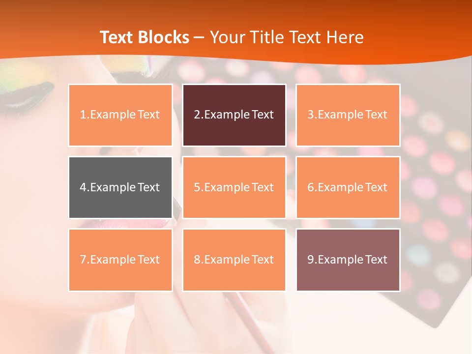 Lips Makeup Beautician PowerPoint Template