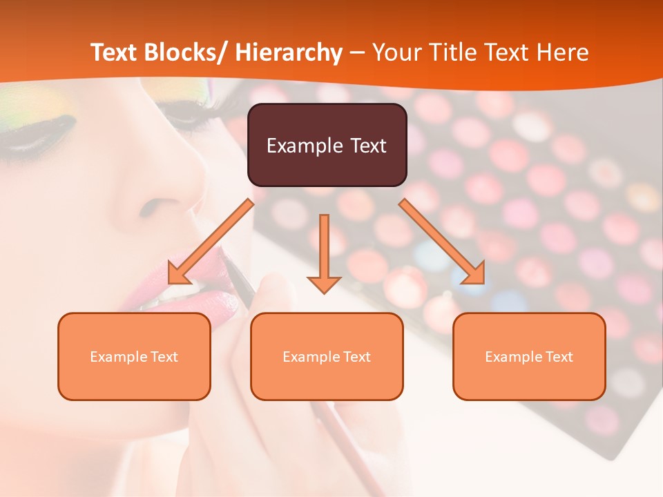 Lips Makeup Beautician PowerPoint Template