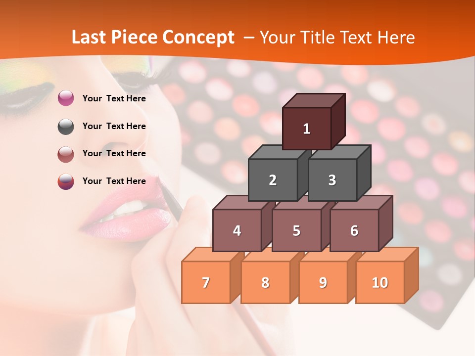 Lips Makeup Beautician PowerPoint Template