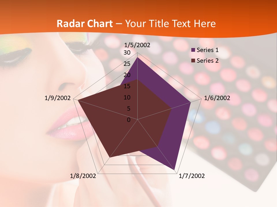 Lips Makeup Beautician PowerPoint Template