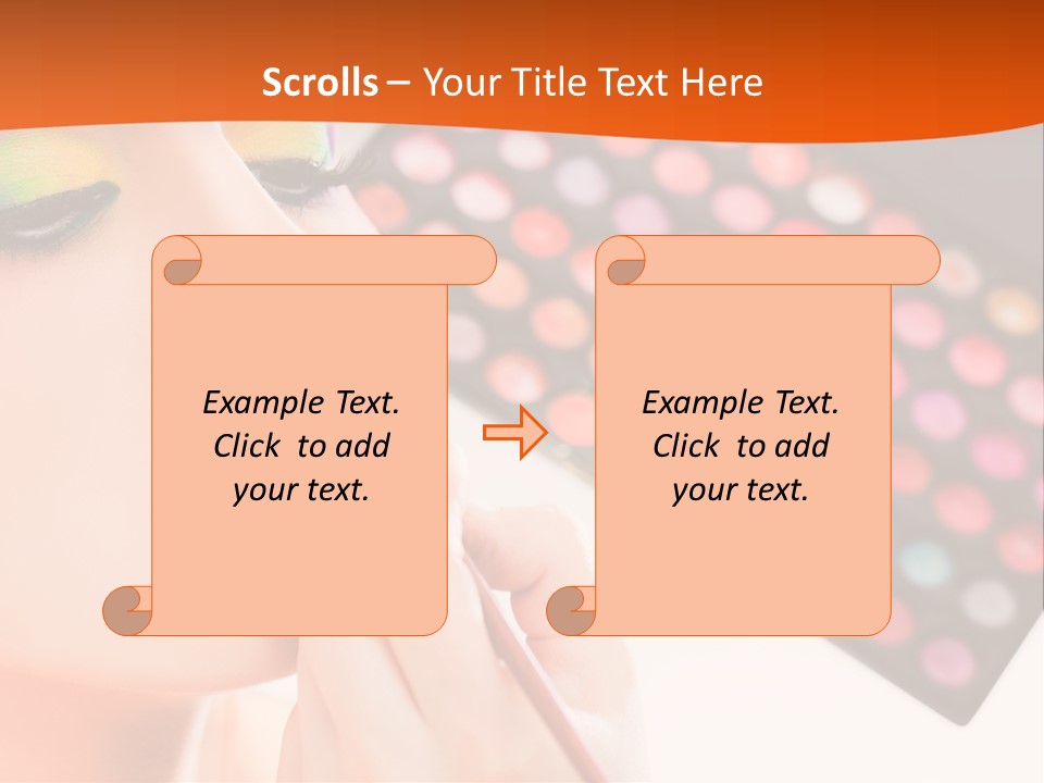 Lips Makeup Beautician PowerPoint Template