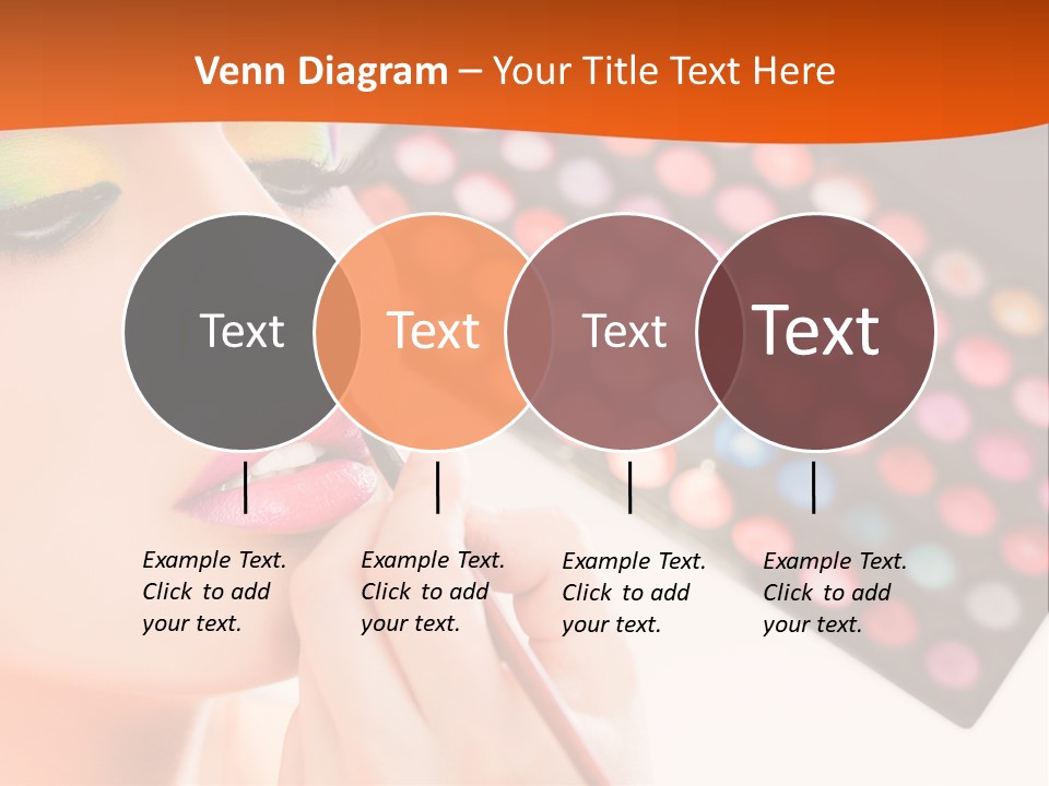 Lips Makeup Beautician PowerPoint Template