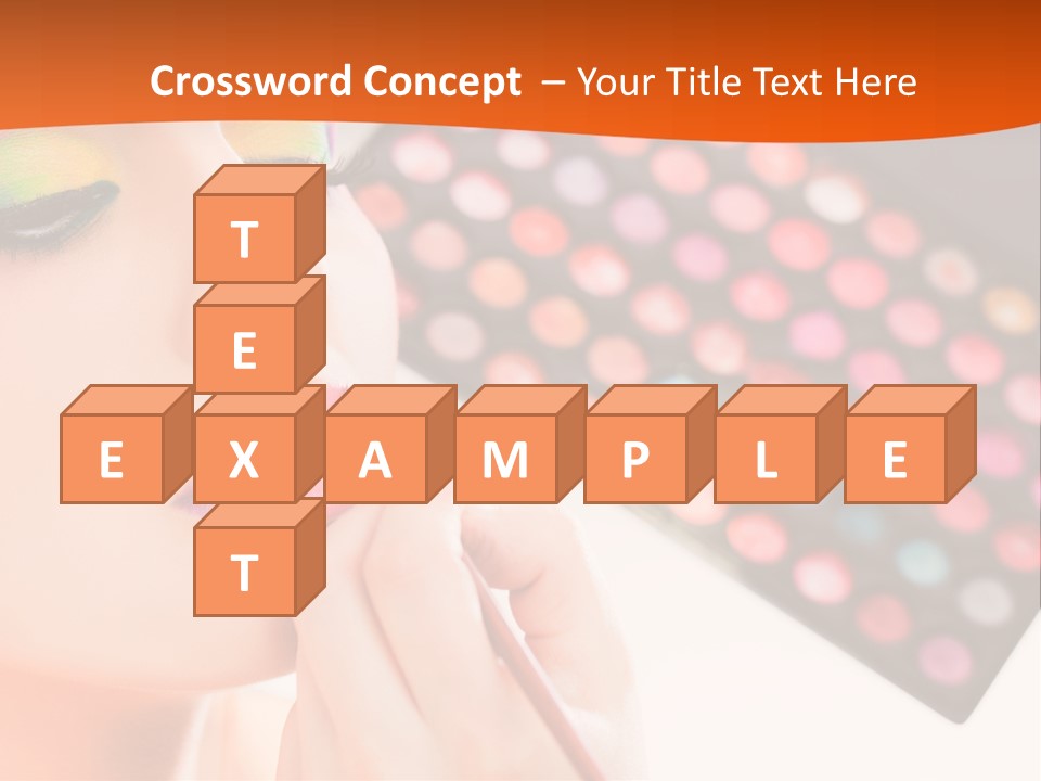 Lips Makeup Beautician PowerPoint Template