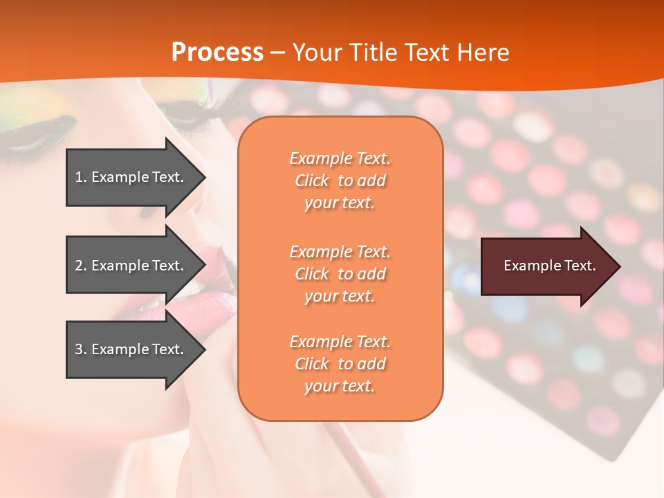 Lips Makeup Beautician PowerPoint Template