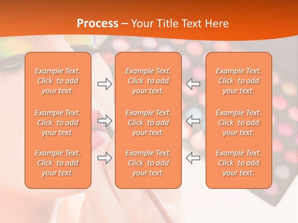 Lips Makeup Beautician PowerPoint Template