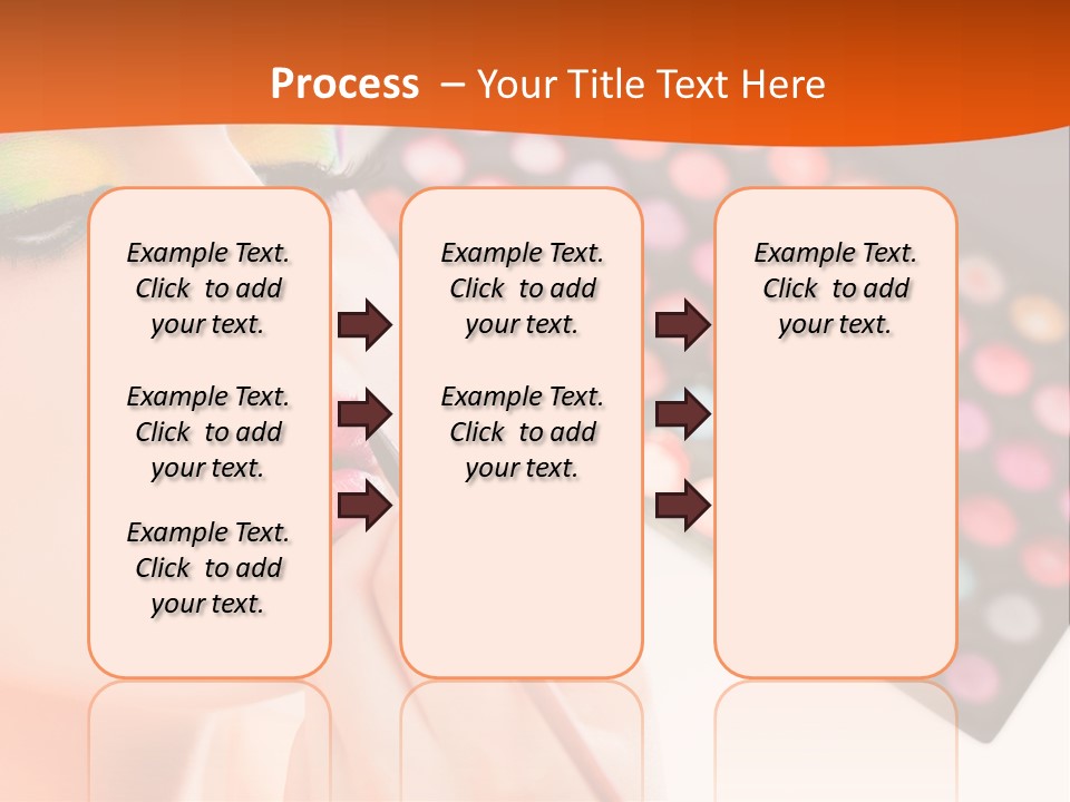 Lips Makeup Beautician PowerPoint Template