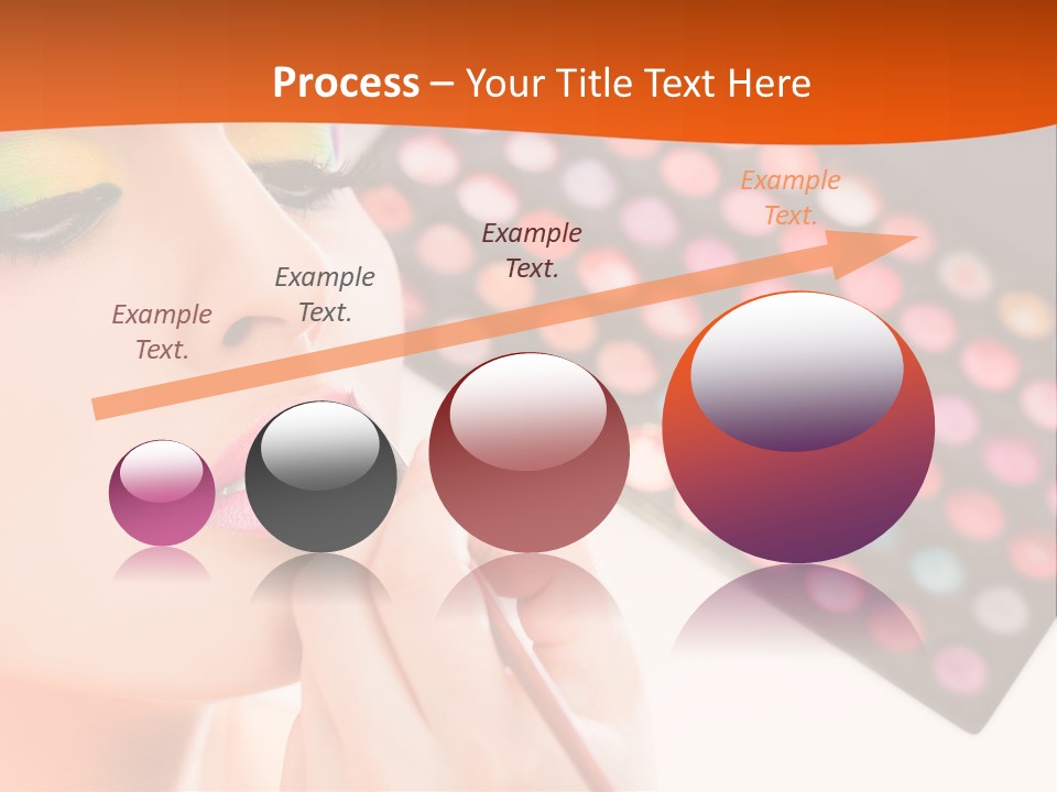 Lips Makeup Beautician PowerPoint Template