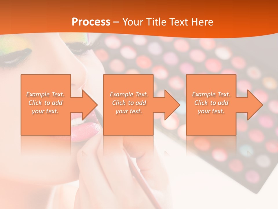 Lips Makeup Beautician PowerPoint Template