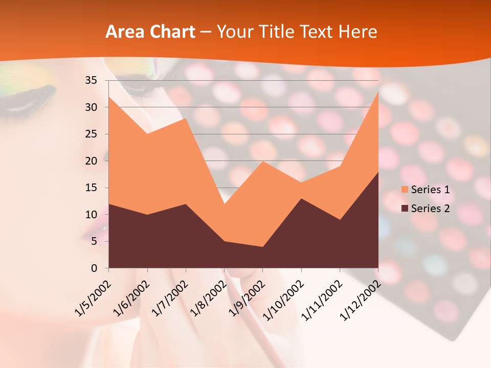 Lips Makeup Beautician PowerPoint Template