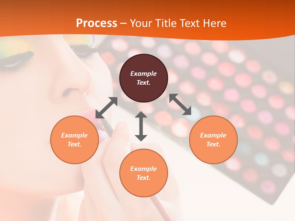 Lips Makeup Beautician PowerPoint Template