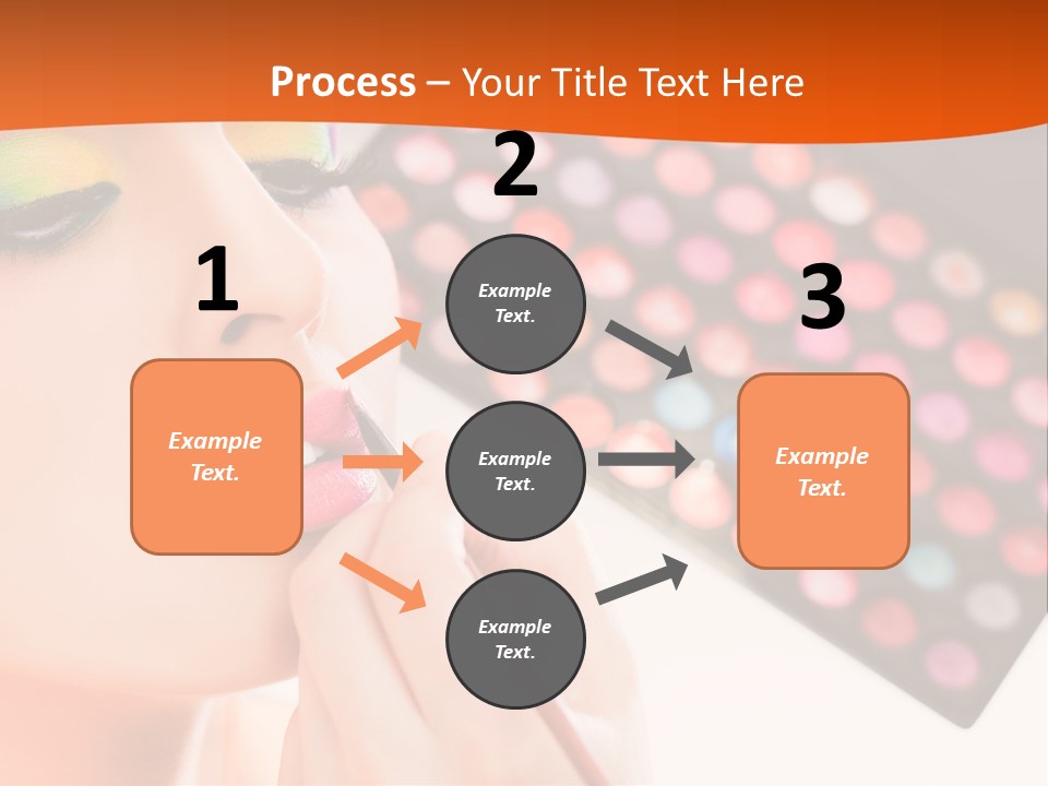 Lips Makeup Beautician PowerPoint Template