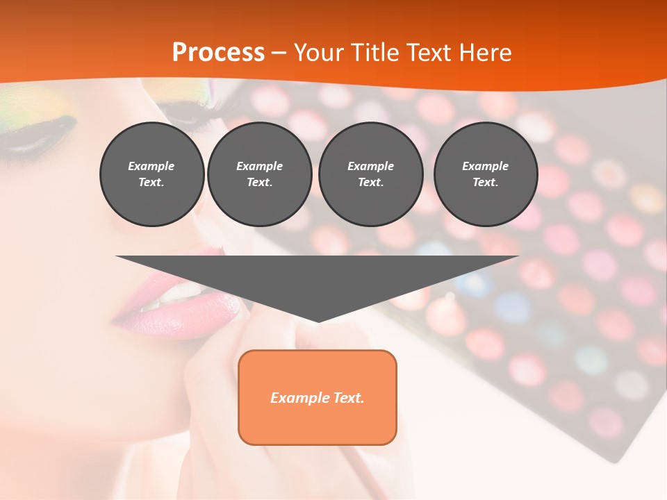 Lips Makeup Beautician PowerPoint Template