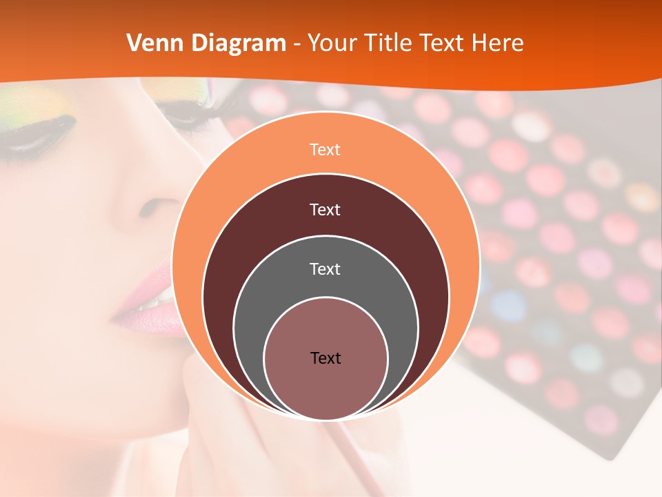 Lips Makeup Beautician PowerPoint Template