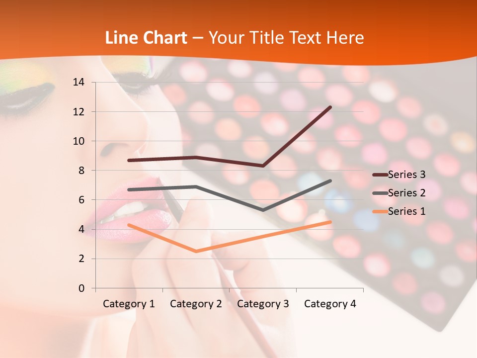 Lips Makeup Beautician PowerPoint Template