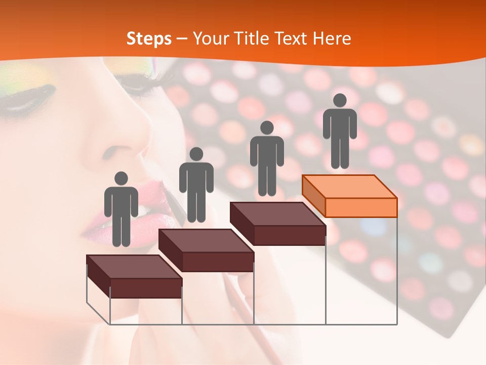 Lips Makeup Beautician PowerPoint Template