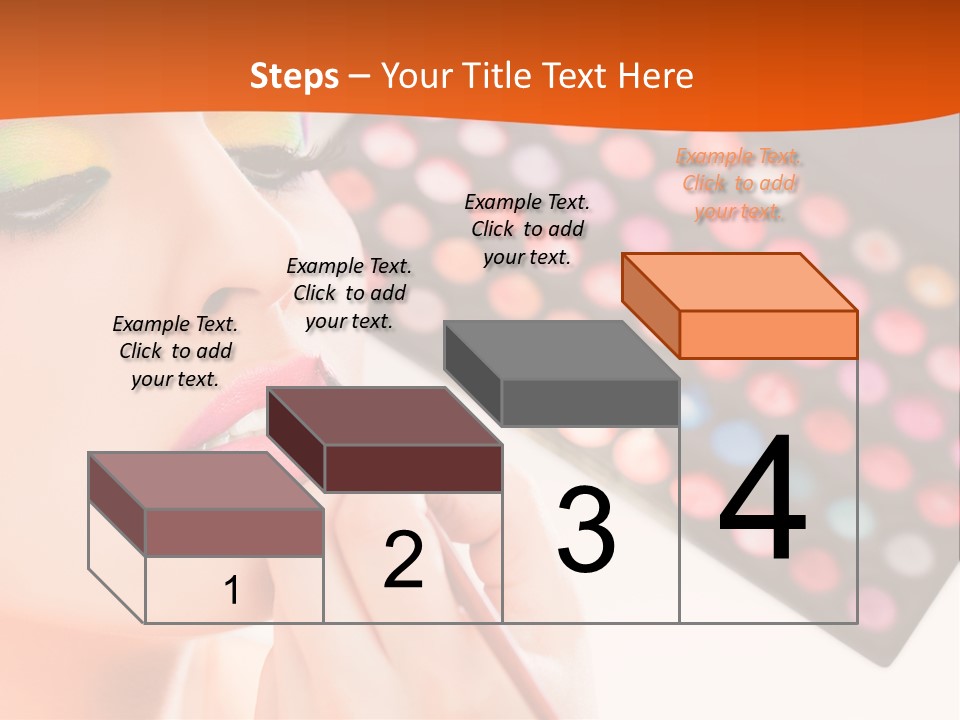 Lips Makeup Beautician PowerPoint Template