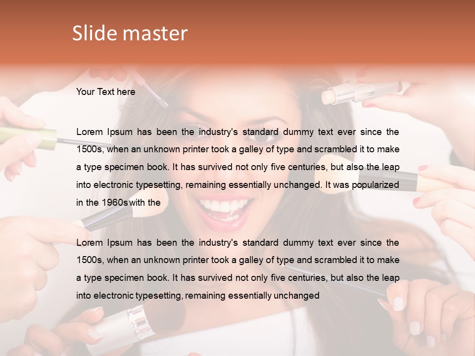 Girl Person Latinamerican PowerPoint Template