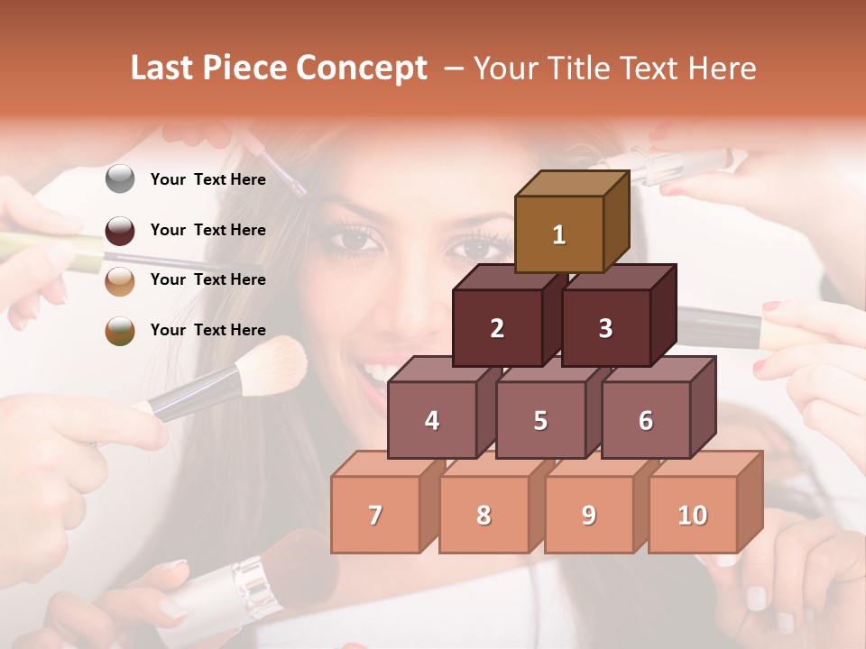 Girl Person Latinamerican PowerPoint Template