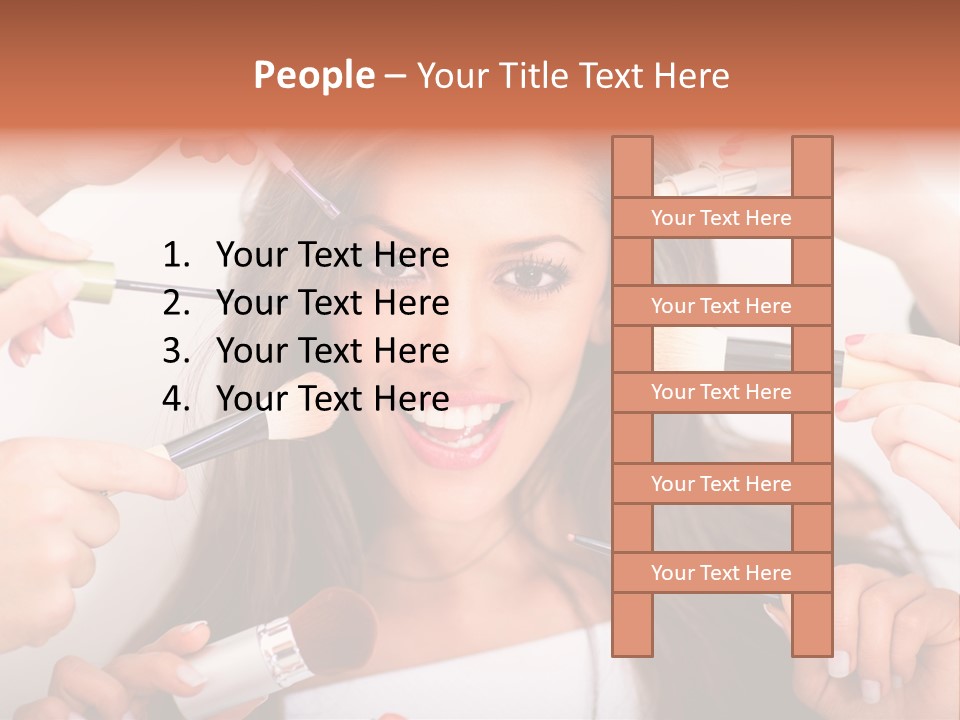 Girl Person Latinamerican PowerPoint Template