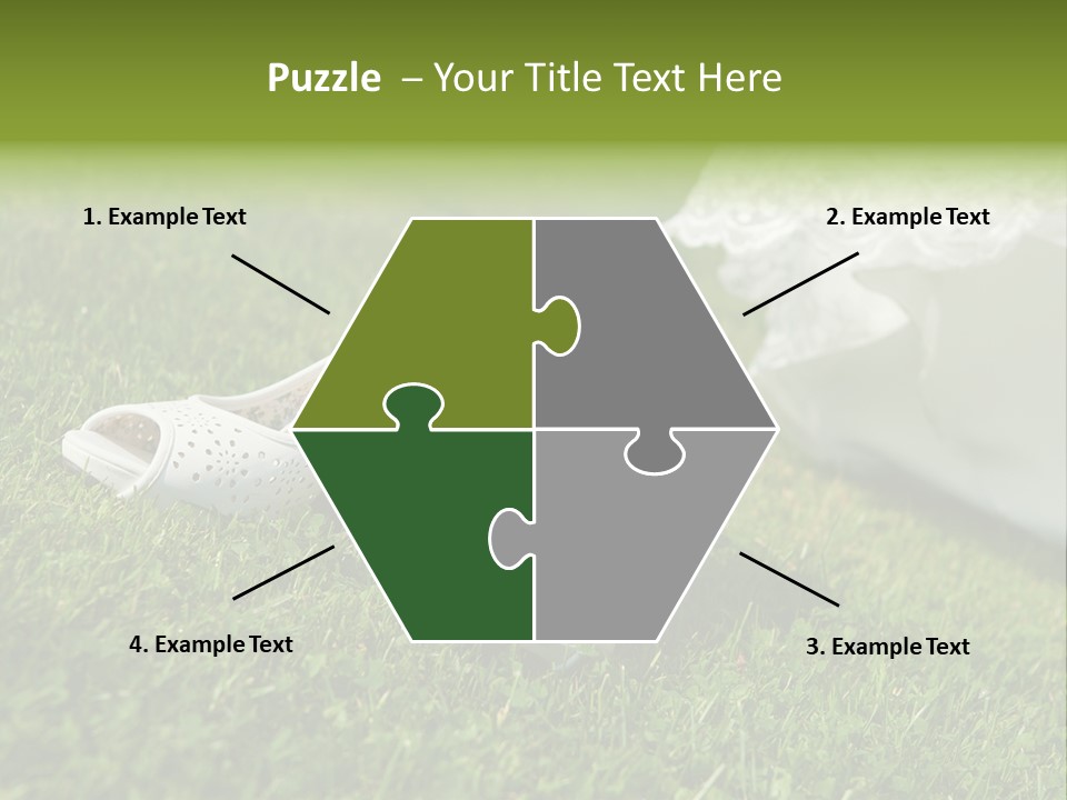 Roses Girl White PowerPoint Template