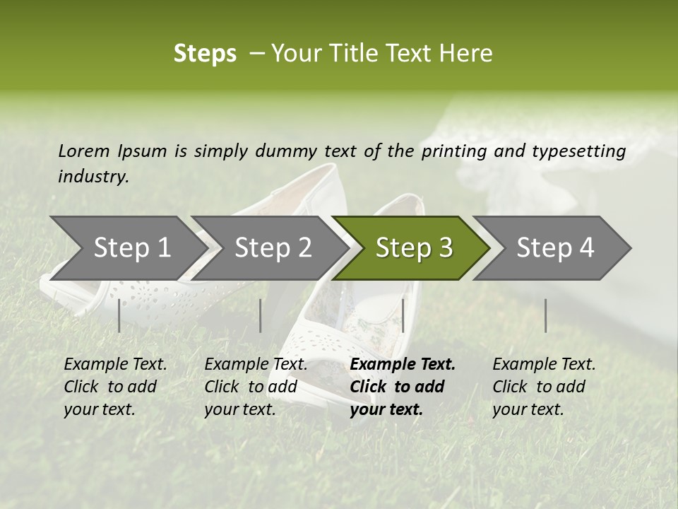 Roses Girl White PowerPoint Template