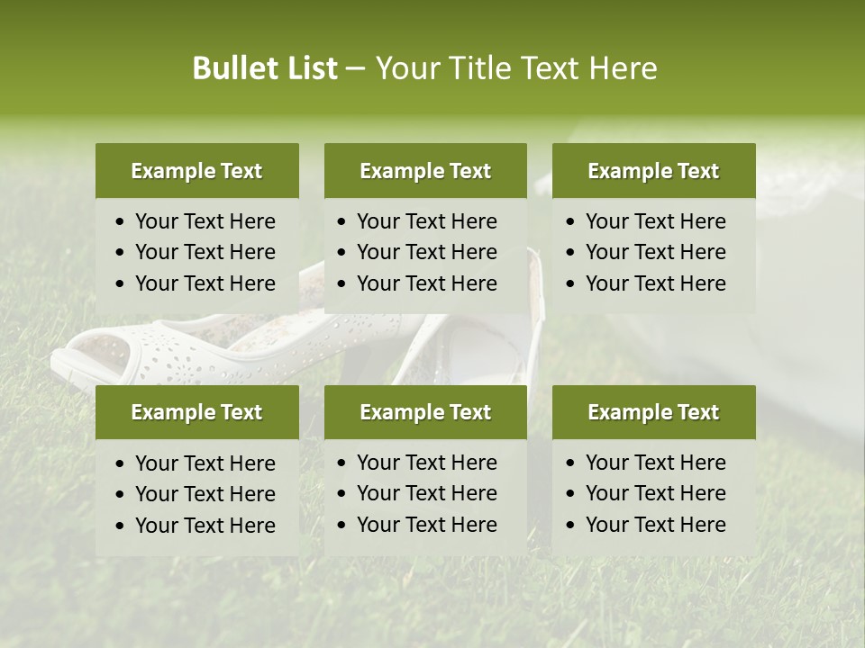 Roses Girl White PowerPoint Template