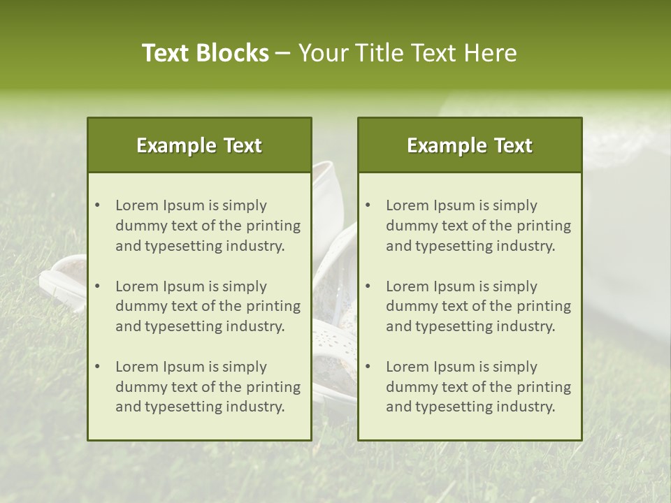 Roses Girl White PowerPoint Template