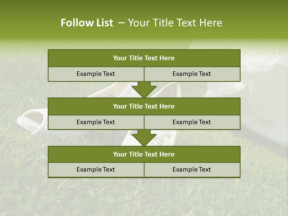 Roses Girl White PowerPoint Template