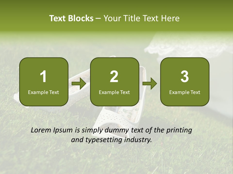 Roses Girl White PowerPoint Template