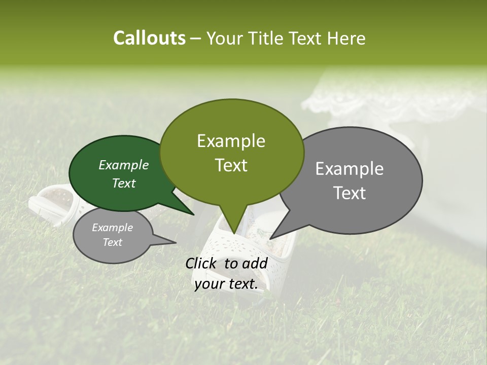 Roses Girl White PowerPoint Template