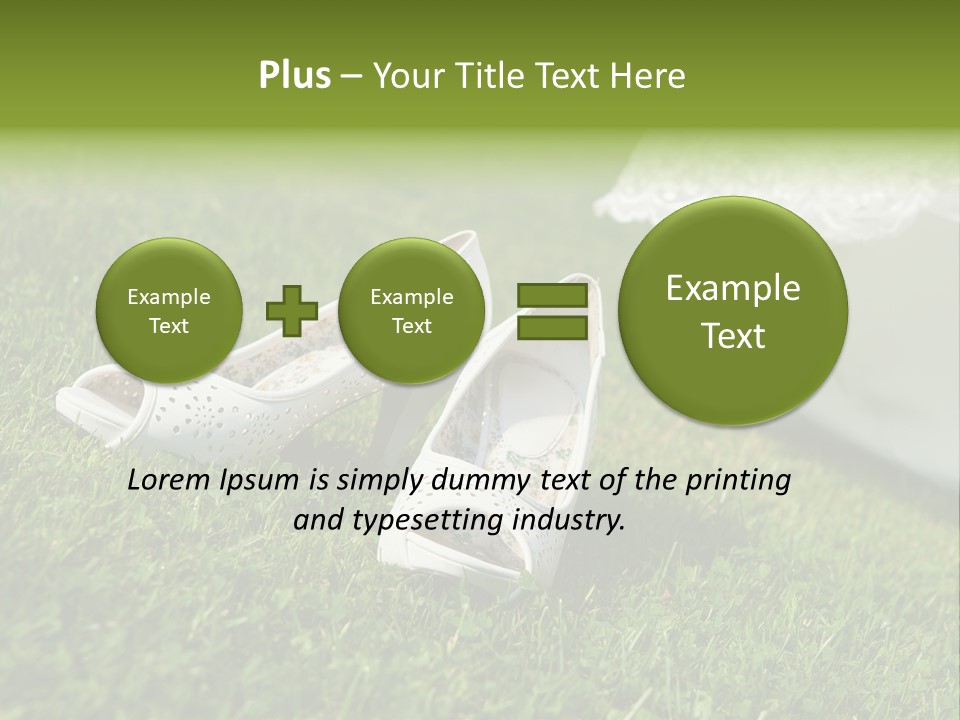 Roses Girl White PowerPoint Template