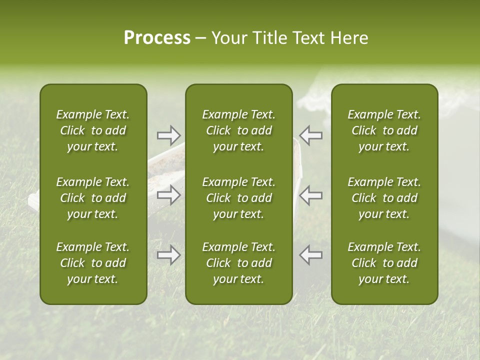 Roses Girl White PowerPoint Template