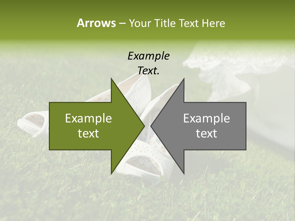 Roses Girl White PowerPoint Template