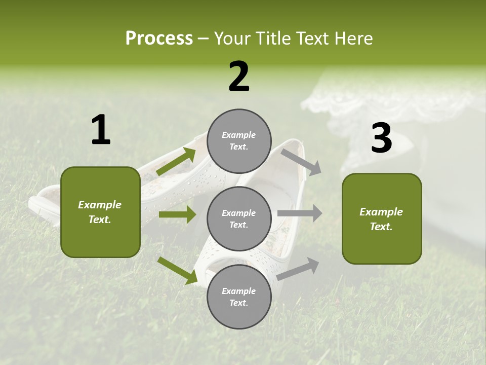 Roses Girl White PowerPoint Template