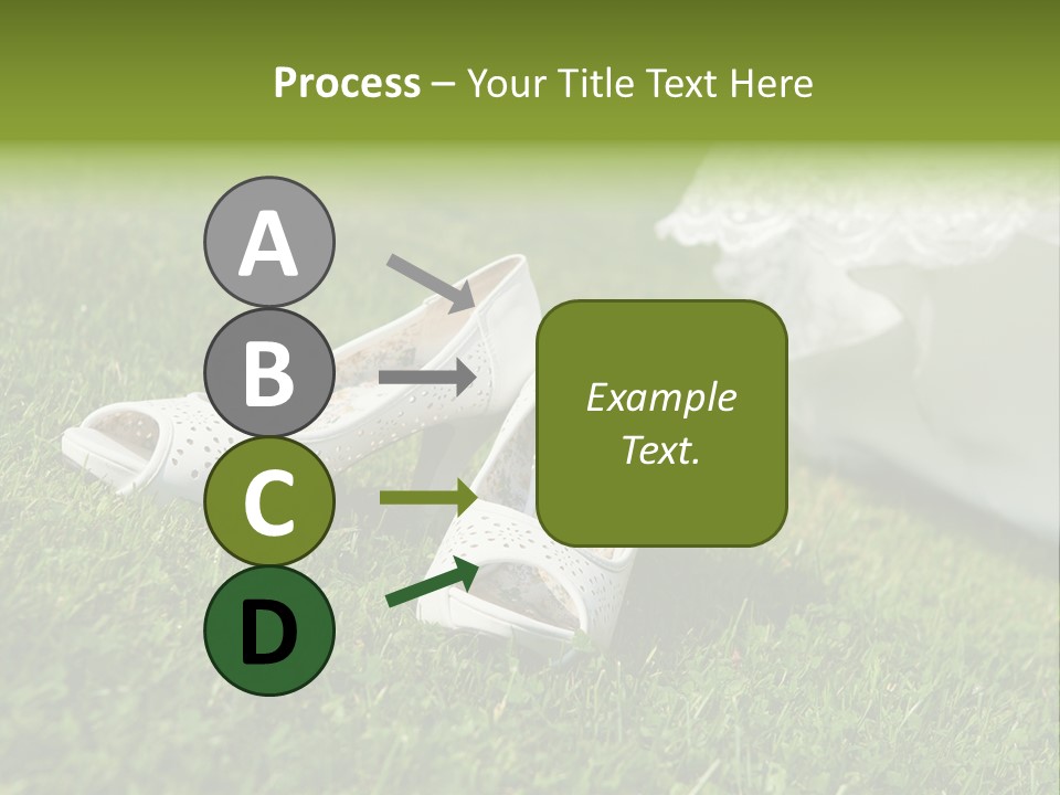 Roses Girl White PowerPoint Template