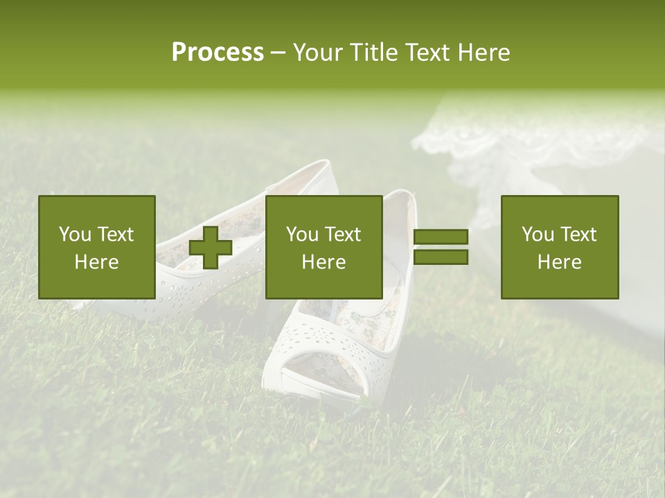 Roses Girl White PowerPoint Template