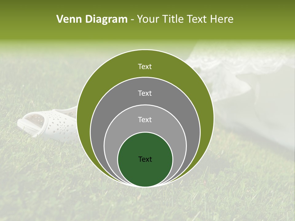 Roses Girl White PowerPoint Template