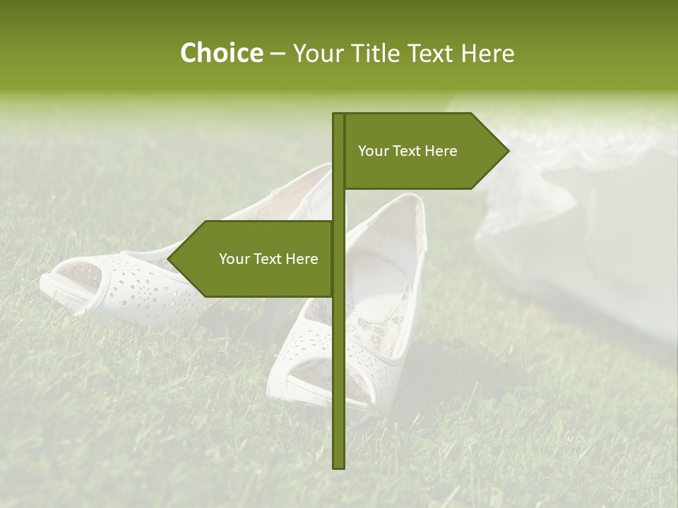 Roses Girl White PowerPoint Template