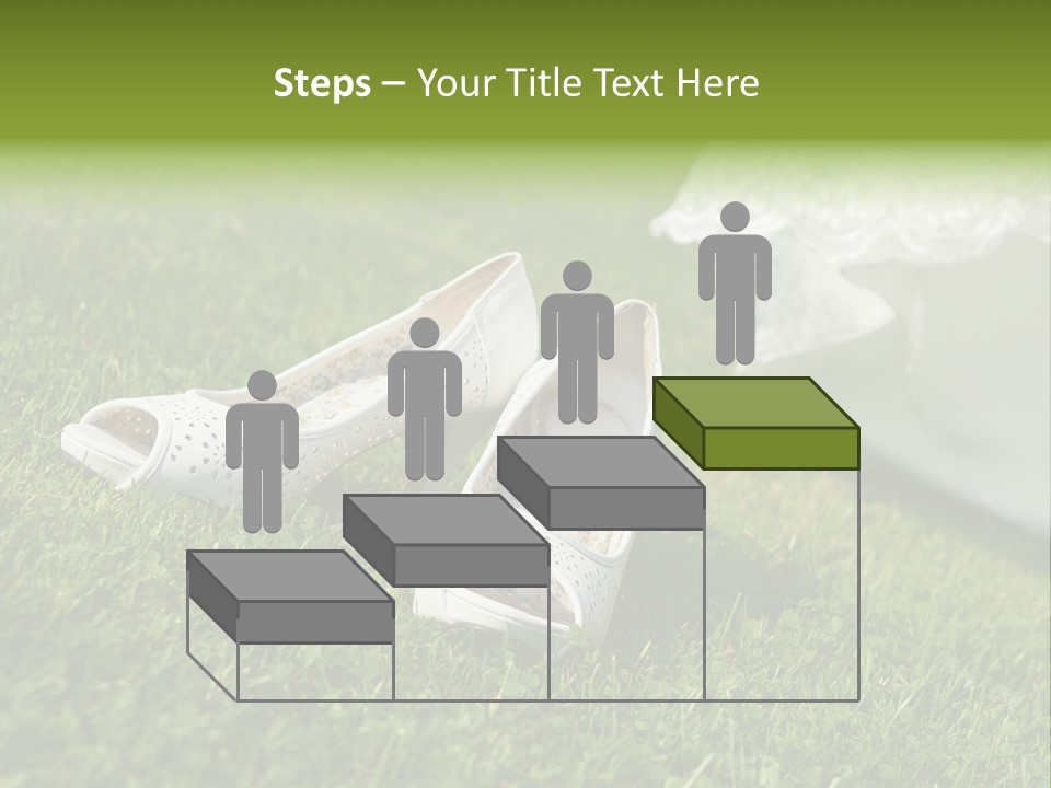 Roses Girl White PowerPoint Template