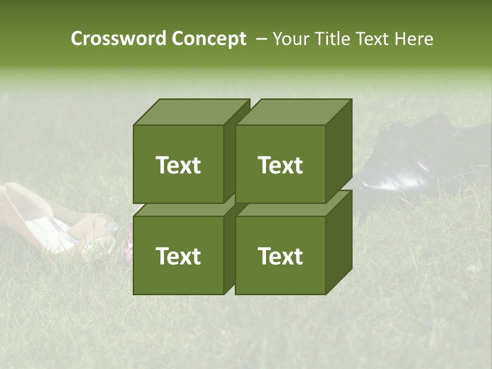 Blumen Hochzeitstraus Liebe PowerPoint Template