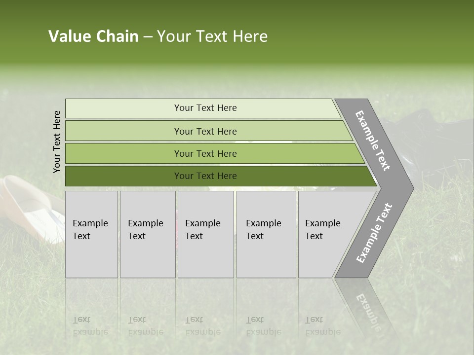 Blumen Hochzeitstraus Liebe PowerPoint Template
