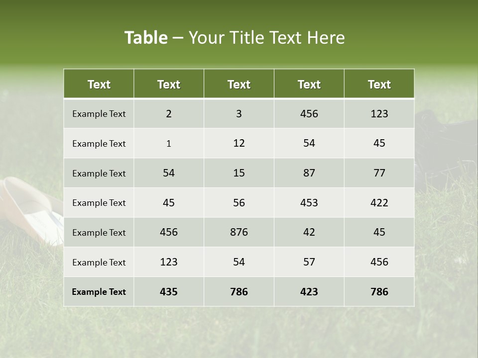 Blumen Hochzeitstraus Liebe PowerPoint Template